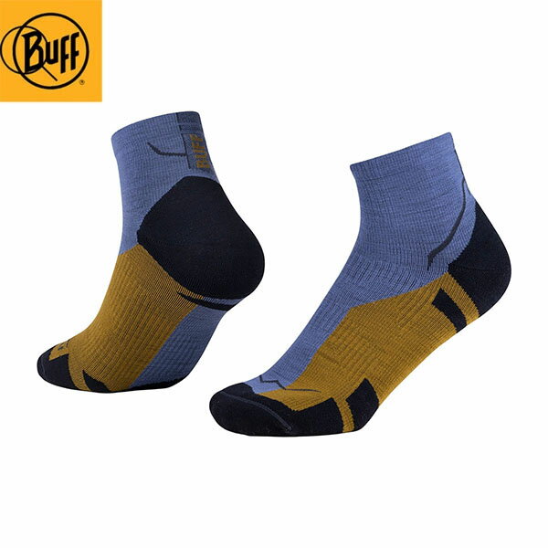 バフ Buff 靴下 ソックス MERINO LIGHTWEIGHT QUARTER SOCKS LWQ4 BLUE L 軽量 スポーツ アクティブ アウトドア アクティビティ ハイキング BUF606228