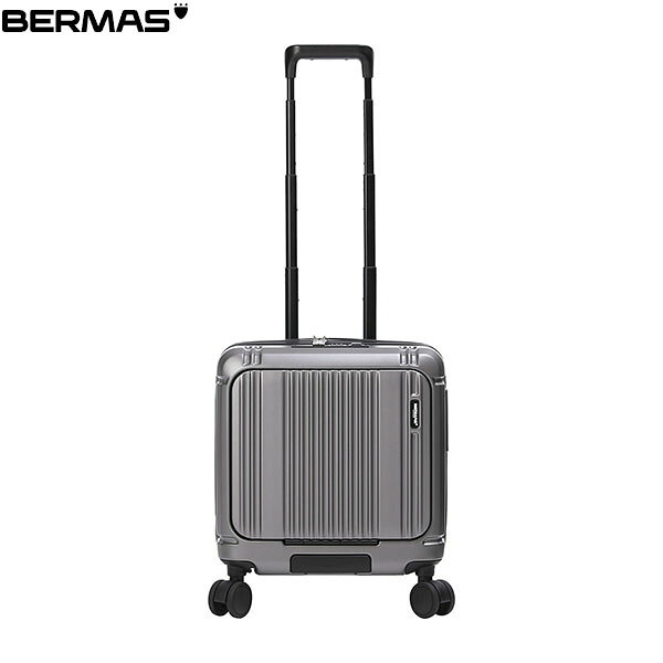 バーマス BERMAS キャリーケース スーツケース INTER CITY2 PRO ワンタッチフロントオープン39c グレー カジュアル 出張 旅行 BER6056512
