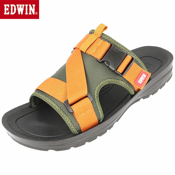 エドウィン EDWIN サンダル メンズ スポーツサンダル カーキ EW5111 カジュアル シューズ EDWEW5111403