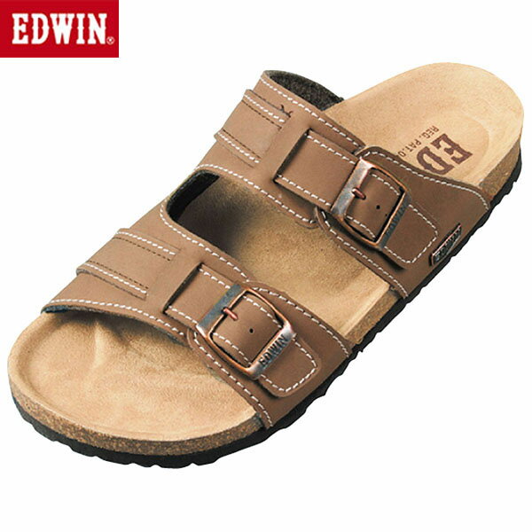 エドウィン EDWIN サンダル メンズ フットベット オーク EW9128 カジュアル シューズ EDWEW9128206