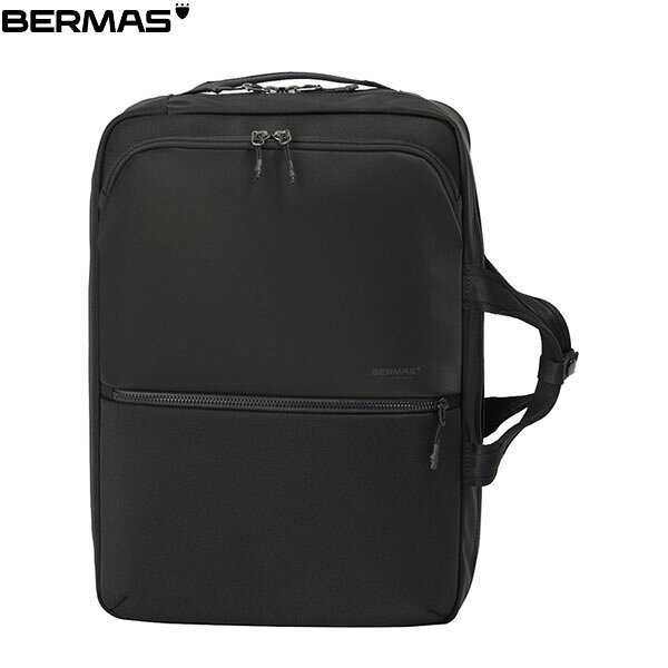 バーマス BERMAS ビジネスバッグ リュック バックパック CITYSCAPE オーバーナイター2WAYリュック ブラック PC収納 軽量 BER6069410