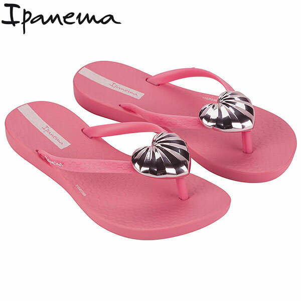 イパネマ Ipanema サンダル ビーチサンダル トングサンダル キッズ 女の子 MAXI FASHION KIDS ピンク×メタリックピンク レジャー 海 ビーチ プール IPASP82598314