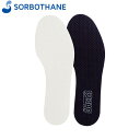 ソルボセイン SORBOTHANE 61242 ソルボ衝撃吸収+乾インソール ブラック M(25.0-26.0cm) ソルボセイン 吸汗 速乾 通気 SRB61242