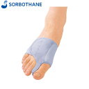 ソルボセイン SORBOTHANE 63221 ソルボ外反母趾サポーター 固定薄型メッシュタイプL(25.5-27.0cm) 左足 シルバーグレー ソルボセイン 衝撃吸収 抗菌 SRB63221