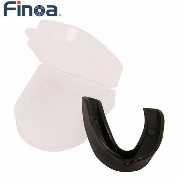 楽天ハイカム　楽天市場店フィノア Finoa ユニセックス マウスピース マウスガード ブラック 歯 舌 守る スポーツ FIN702