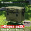 【クーポンあり！4/27迄】 Hilander(ハイランダー) ハイランドクーラーボックス 25L クーラーBOX ハード【1年保証】 カーキグリーン HCT-033