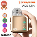 KEY STONE ARK MINI POD スターターキット 1100mAh 内蔵バッテリー 大容量 タンク 2ml 電子タバコ VAPE ベイプ 本体 POD型 カートリッジ付 小型 コンパクト 爆煙 Hilax シーシャ 持ち運び 【送料無料】