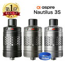 Aspire Nautilus 3 S アトマイザー 24mm 510 コイル 1.0Ω 0.3Ω コイル付き クリアロ クリアロマイザー トップフィル …