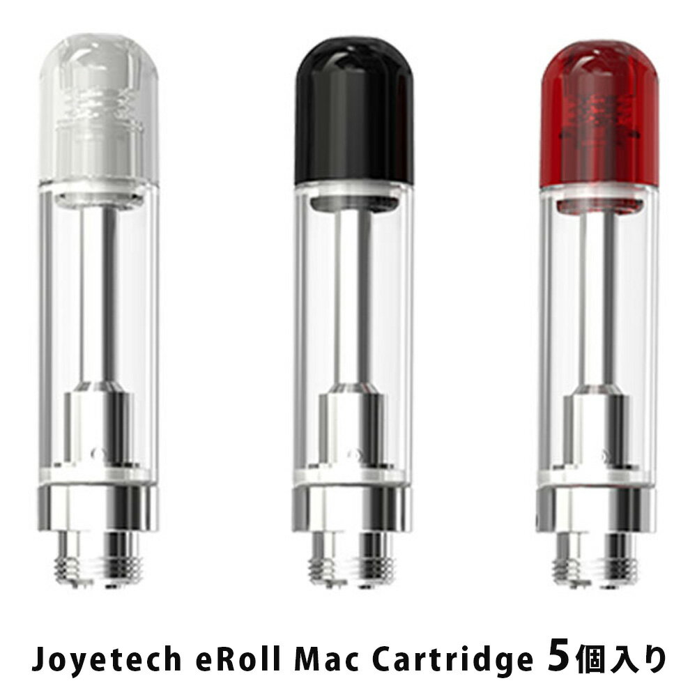 Joyetech eRoll Mac Cartridge PCC カートリッジ 5本セット 電子タバコ 交換用 ジョイテック イーロール マック カートリッジ アトマイザー コイル内臓 VAPE ベイプ MTL Hilax