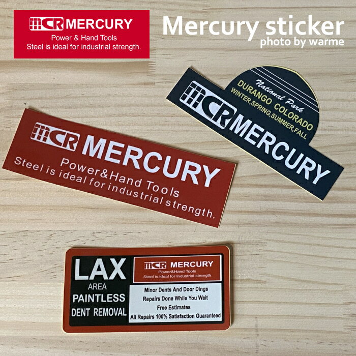 マーキュリーのステッカー Mercury STIKER DURANGO(green) TAG RED LAX LAKE TAHOE