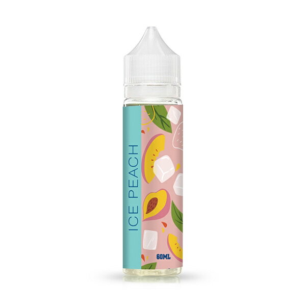 電子タバコ リキッド フレーバー 【Ice Peach】HiLIQ アイスピーチ 60ml VG：PG（50：50）大容量 安全 禁煙 フレーバーリキッド リキッドフレーバー★送料無料★ 電子タバコ用リキッド