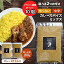 【1000円ポッキリ】辛さが選べるカレーパウダー 100g カレー が約12皿分 スパイス 簡単 カレースパイス カレールー カレー粉 簡単調理 中辛 セット お取り寄せグルメ ミックス ガラムマサラ カルダモン クミン ナツメグ コリアンダー パプリカ ターメリック