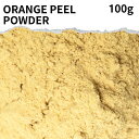 オレンジピールパウダー 100g アメリカ産 スパイス オレンジピール パウダー 陳皮パウダー 調味料 カレー カレースパイス 香辛料 オレンジ 果皮 ドライ ハーブ インド料理 トッピング 製菓材料 パン作り マーマレード