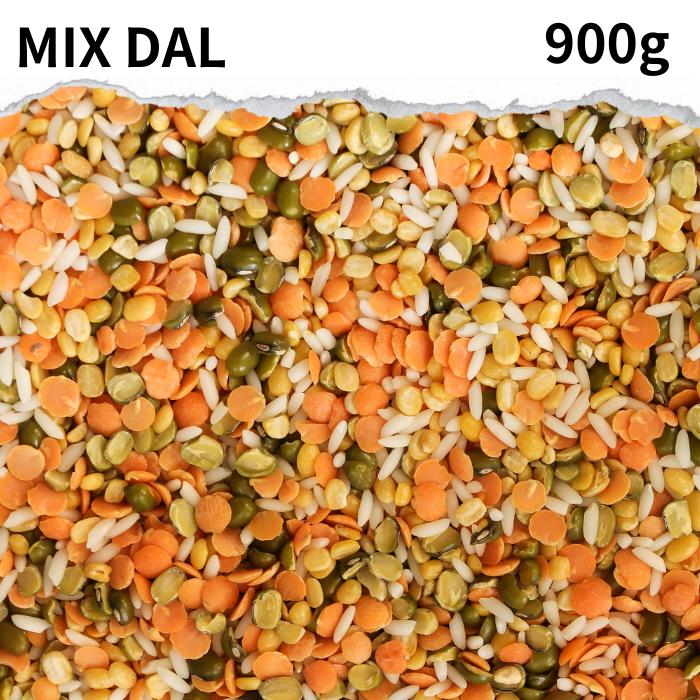 ミックスダル 900g Mix dal ダル 豆 ダール 送料無料 カラフル豆 チャナダル ウラド豆 ムング豆 レッドレンティル トゥールダル 豆まき カレー スープ 豆カレー 豆スープ ダル インド料理 インドカレー スプリット ポイント消化 バーベキュー BBQ