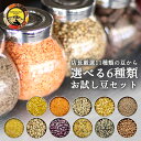 11種から選べる6種類3kg(各500g×6種) 豆 ダル マスールホール レッドレンティル トールダル カブリチャナ イエロームングダル ミックスダル ウラッ...