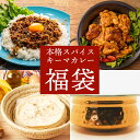 送料無料 4種 キーマカレー 福袋 スパイスセット 2種 