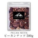 生 ピーカンナッツ 500g 【 送料無料 】 Pecan nuts ナッツ ペカンナッツ 無塩 業務用 焼き菓子 お菓子 パン 菓子パン 手作り 簡単 スライス トッピング 製菓材料 食品 創作パン お取り寄せ ポイント消化 バーベキュー BBQ