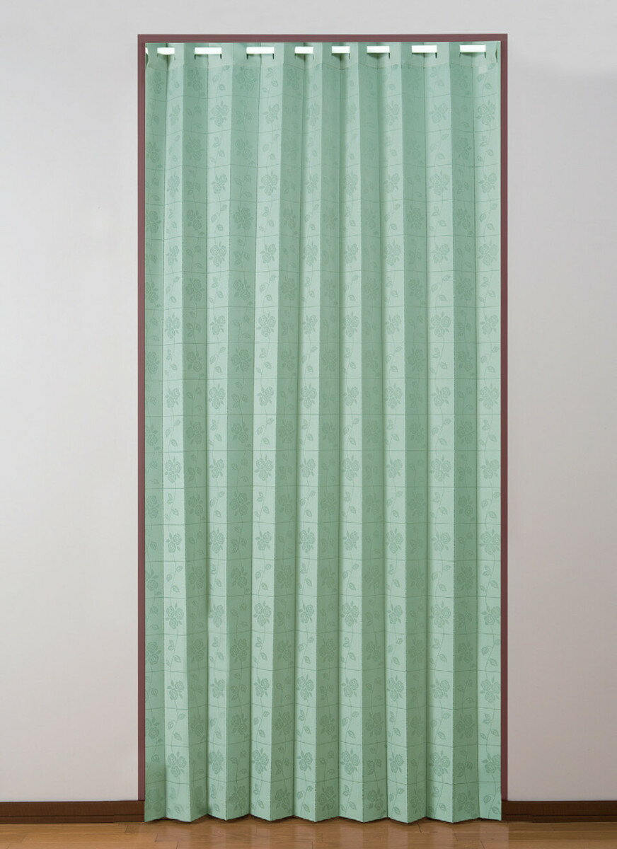 左右突っ張り式 パーテーション カット可能 パーティション アコーディオンカーテン 間仕切り 目隠し ..