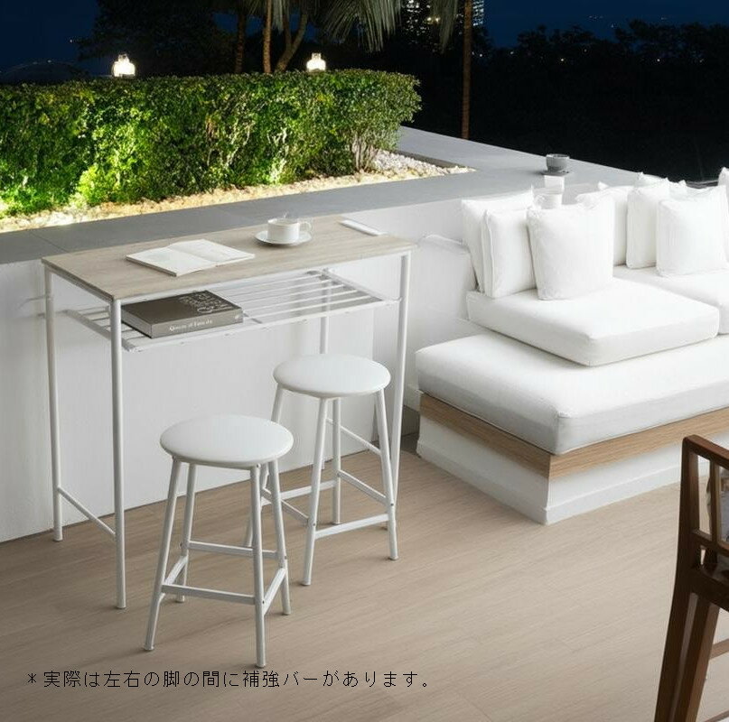 カウンターテーブル 椅子セット 2脚 レジ台 受付 カウンター 応接テーブル 接客 両面 コンセント付き USBポート付き サイドテーブル いす2脚付き ダイニングセット