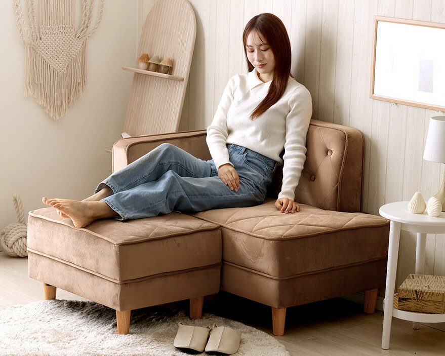 楽天市場】ベロア（スタイル（ソファ）カウチソファ・コーナーソファ