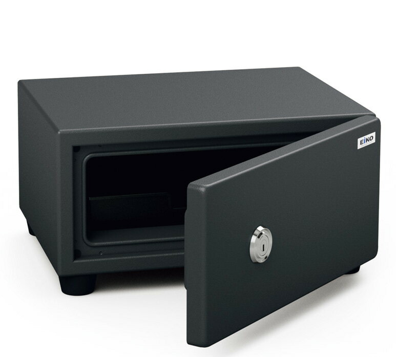 家庭用耐火金庫 シリンダー式 カギ 鍵 錠 貴重品保管庫 1人用ロッカー 一般紙用30分耐火性能 8.3L 19kg