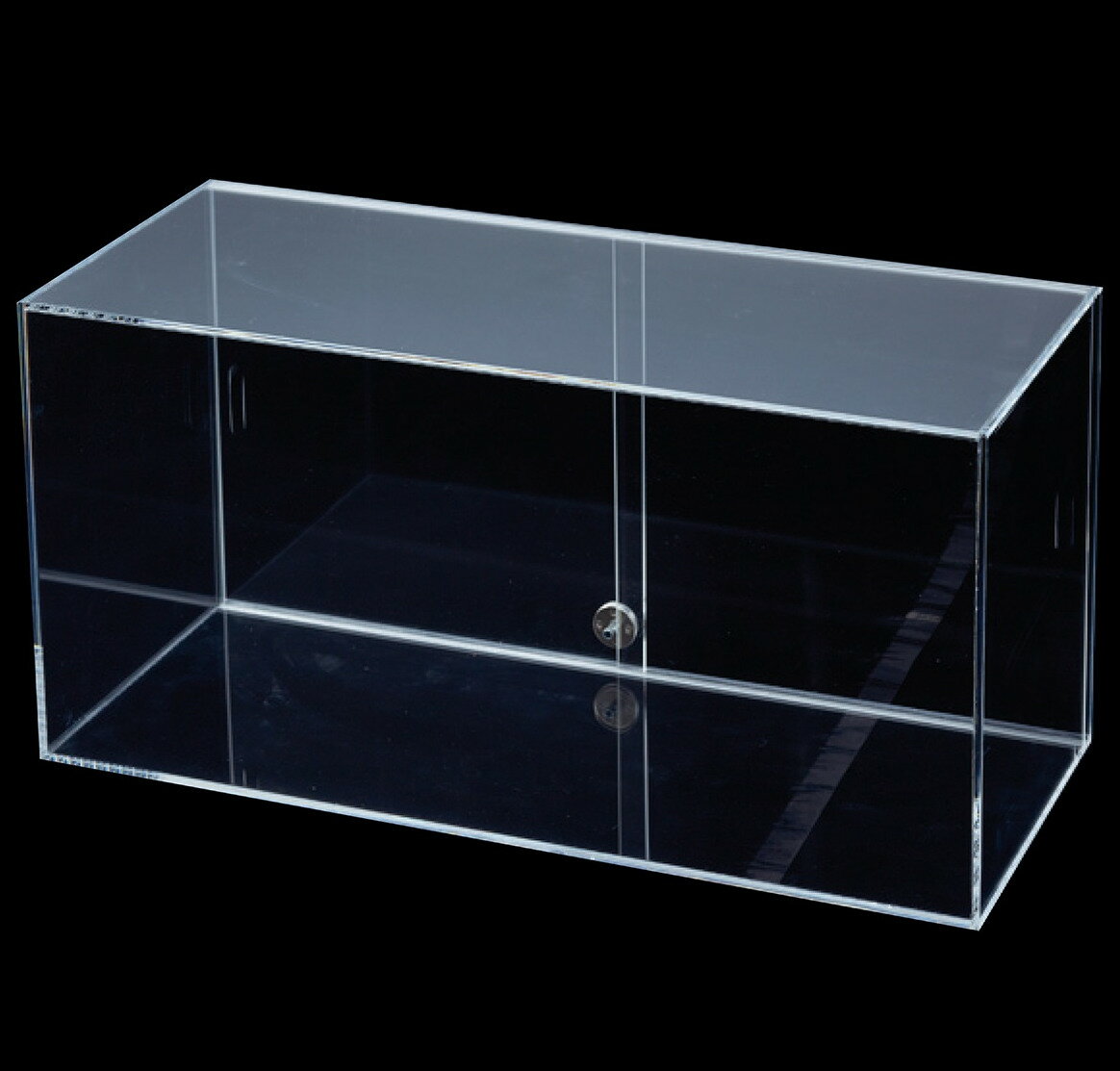 鍵付き 錠 カギ かぎ付き 腕時計ケース ジュエリー アクセサリー コレクションボックス アクリルショーケース 商品ディスプレイ台 陳列 金庫 貴重品ロッカー