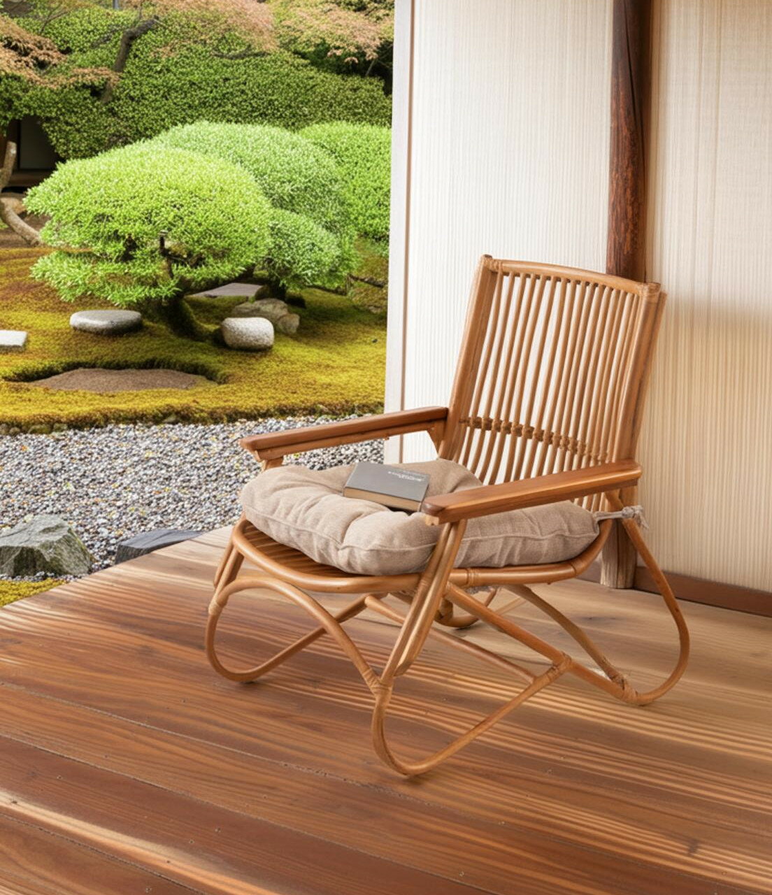 ラタン 籐椅子 籐 藤 いす イス チェア リラックスチェア ナチュラル 自然素材 リゾート家具 南国風 おしゃれ レトロ パーソナルチェア イージーチェア 和風演出