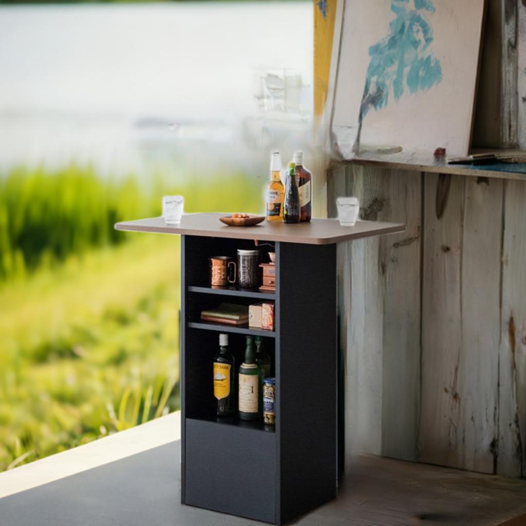 カウンターテーブル バーテーブル カフェテーブル ハイテーブル スタンディングテーブル ハイタイプ レジ台 スタンドテーブル 受付 ホームバー テラス