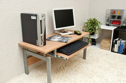スチールPCローデスク900:送料無料 スチールPCローデスク900:送料無料