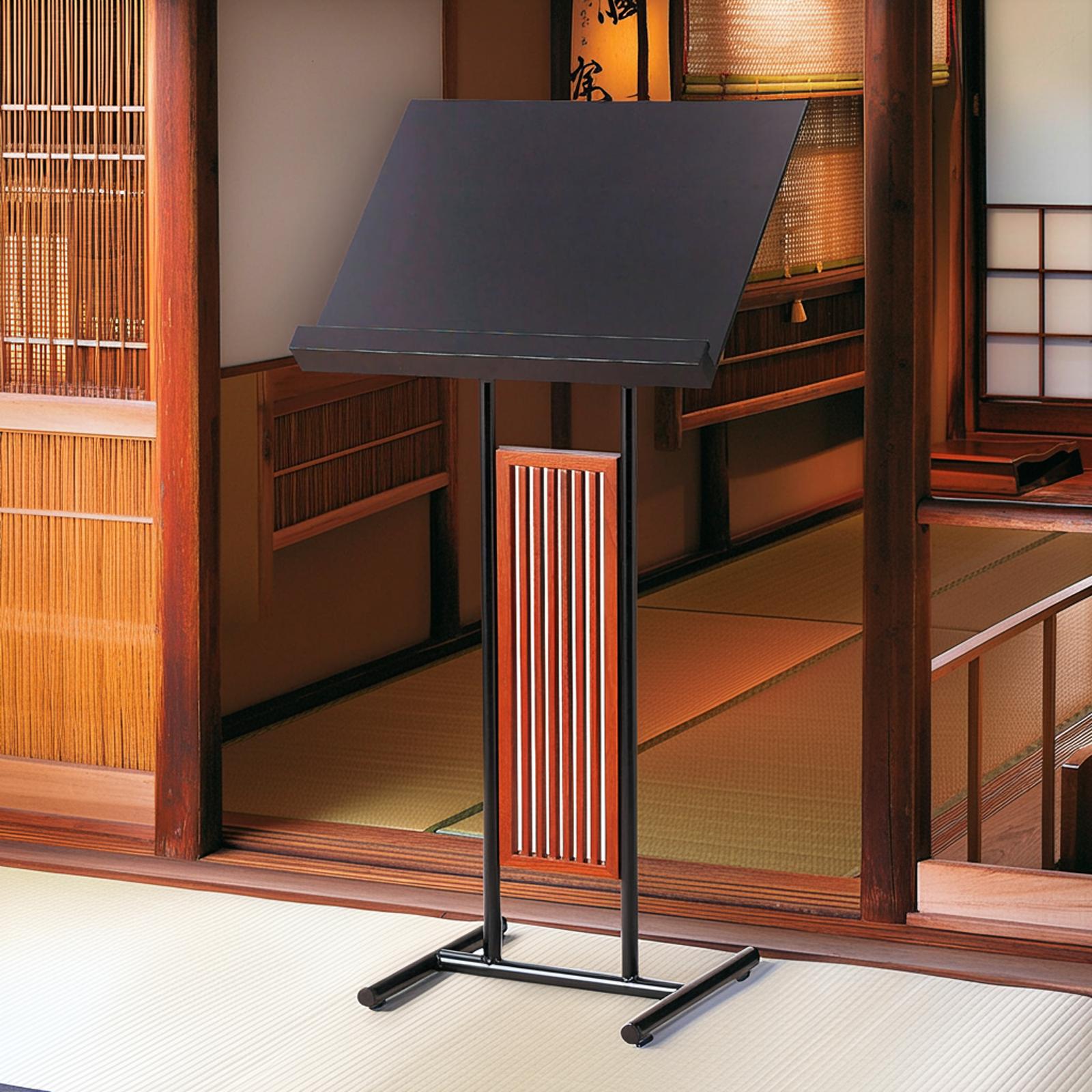 Rakuten - ウェイティングスタンド 記帳スタンド メニュー台 受付 掲示板 案内板 サイン 標識 看板 飲食店の待合室で kkkez 民芸和家具 記載台