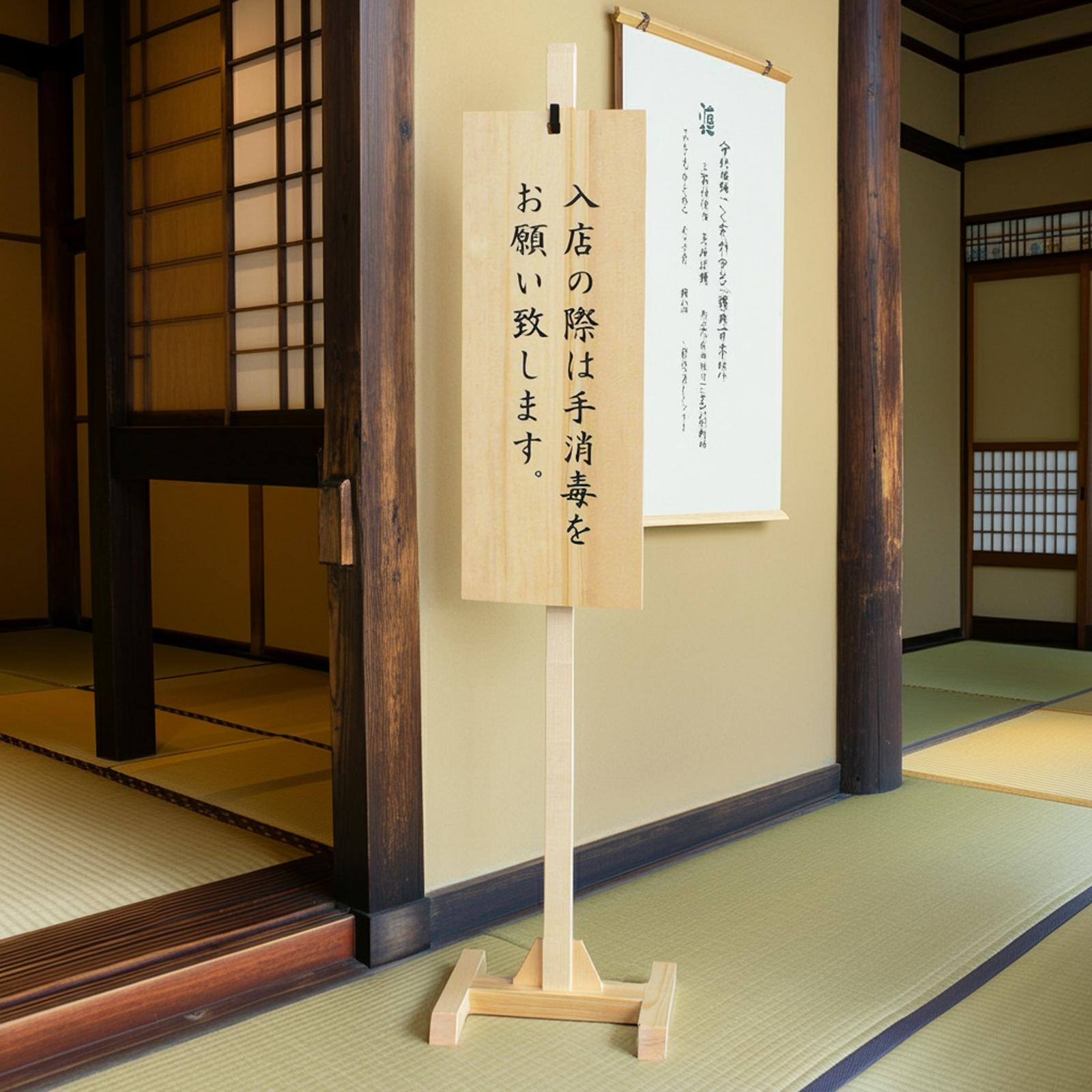 看板 案内板 掲示板 木製 民芸和家具 サインプレート 宴会 日本製 和食 旅館 和風 料亭 イベント メッ..