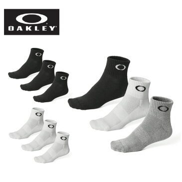 【期間限定8%OFFクーポン!】オークリー OAKLEY3足組ソックス メンズ3P SOCK93238JP bb