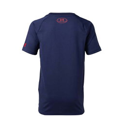 アンダーアーマー 野球ウェア 半袖Tシャツ ジュニア UAテックテキストTシャツ ベースボール Tシャツ BOYS 1331540-410 UNDER ARMOUR bb