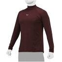 【メール便送料無料】ミズノ 野球 アンダーシャツ 長袖 メンズ ハイネック・長袖 12JAAP1163 MIZUNO