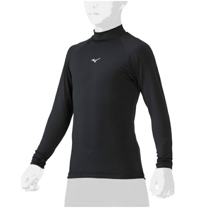 抗菌防臭・防汚加工がプラスされたルーズフィットアンダー。吸汗速乾・ストレッチ・軽量・柔らかさも特徴。 ■カラー：09/ブラック ■サイズ：130、140、150、160 ■商品サイズ（実寸）：胸回り/150/77cm、後丈/150/59cm ■組成：ポリエステル91%・ポリウレタン9% ■素材：ライトフレキシードライII ■衿の高さ：4cm ■原産国：中国製 ■機能： Pure Hyper クイックドライPLUS ダイナモーションフィット ■機能性： こすり洗いなしでも泥汚れが落ちやすい優れた防汚性&amp;臭いの元となる菌の増殖を抑える、防汚・抗菌防臭機能 吸汗速乾/汗を素早く吸収、拡散 動きをよりスムーズにし、不快なつっぱり感を軽減 運動時の動きやすさを科学した快適モーション設計 検索ワード：アンダーウェア コンプレッションインナー コンプレッション インナー 長そで 機能インナー インナーシャツ 野球ウェア