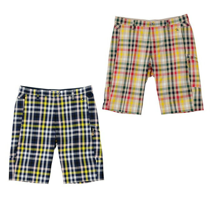 【メール便送料無料】アーノルドパーマー arnold palmer ゴルフウェア ショートパンツ メンズ ARCHIVEチェックショートパンツ AP220109M07