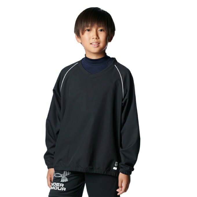 アンダーアーマー 野球 ウインドブレーカージャケット ジュニア UA V NECK JACKET YOUTH 1388146-001 UNDER ARMOUR bb