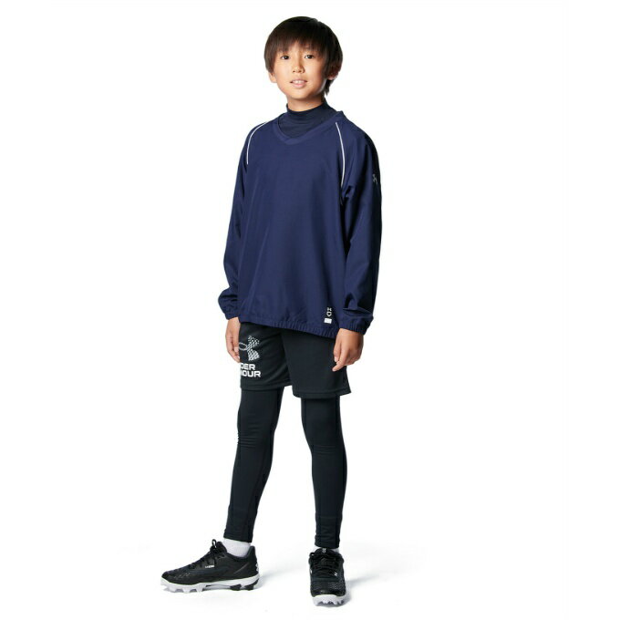 アンダーアーマー 野球 ウインドブレーカージャケット ジュニア UA V NECK JACKET YOUTH 1388146-410 UNDER ARMOUR bb