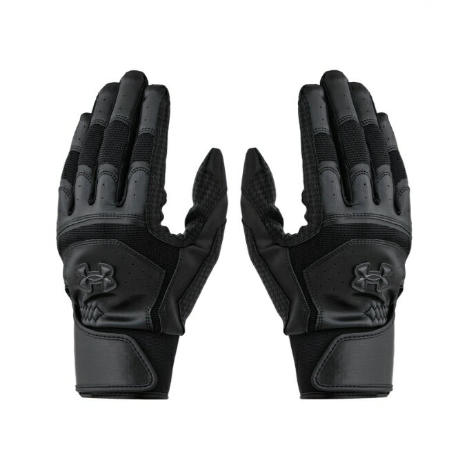 アンダーアーマー 野球 バッティンググローブ 両手用 メンズ UA YARD PRO BATTING GLOVES NON COLOR 6001315-001 UNDER ARMOUR 【メール便可】 bb