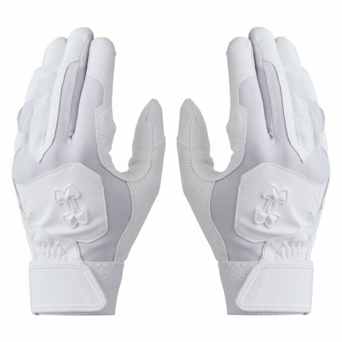 Rakuten - アンダーアーマー 野球 バッティンググローブ 両手用 メンズ UA CLEAN UP BATTING GLOVES NON COLOR 6001311-100 UNDER ARMOUR 【メール便可】 bb