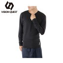 機能インナー 長袖 メンズ ロングスリーブインナーシャツ VQ561005G01 ビジョンクエスト VISION QUEST(4)
