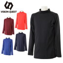 【沖縄県内(離島含)3,300円以上送料無料】ビジョンクエスト VISION QUEST 野球 インナー 長袖 ジュニア ハイネック保温アンダー VQ55030...