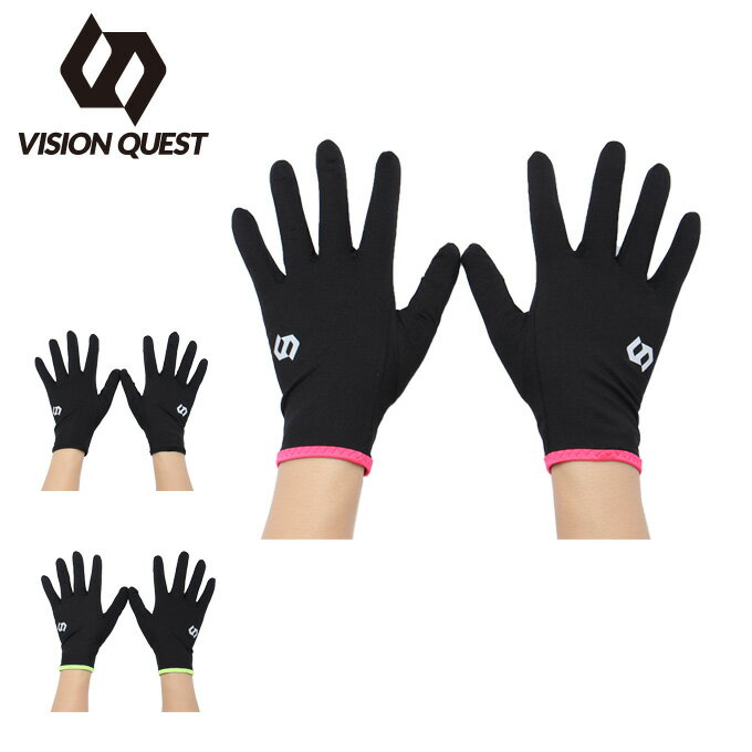 CA_ビジョンクエスト VISION QUEST ランニング 手袋 メンズ レディース 17FW RUNグローブ タッチ VQ560505G01