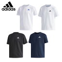 【沖縄県内(離島含)3,300円以上購入で送料無料】【2019TT】アディダス 機能Tシャツ 半袖 ジュニア ESS パック入り 吸汗速乾Tシャツ EWQ16 adidas