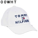 【沖縄県内（離島含）3，300円以上送料無料】トミーヒルフィガーゴルフ TOMMY HILFIGER GOLF ゴルフ キャップ メンズ トリプルロゴキャップ THMB903F