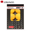 【沖縄県内(離島含)3,300円以上送料無料】カルフレックス CALFLEX 卓球ボール プラスチックボール 6球 練習球 CTB-006OG