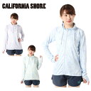 【沖縄県内(離島含)3,300円以上送料無料】カリフォルニアショア CaliforniaShore ラッシュガード 長袖 レディース 229-212