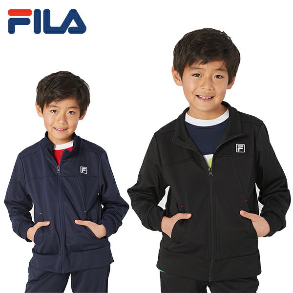 フィラ FILA テニスウェア バドミントンウェア スウェット トレーナー ジュニア Jrジャージスタンドジャケット 110-744