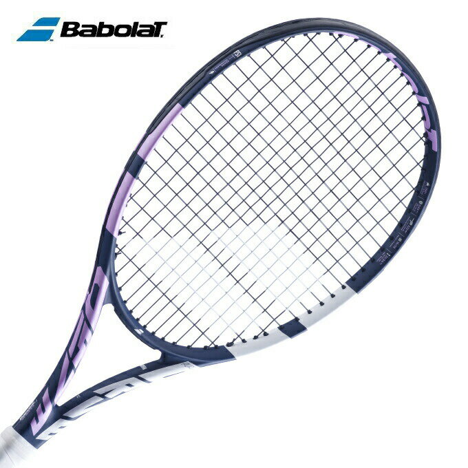 【沖縄県内 離島含 3，300円以上送料無料】バボラ Babolat 硬式テニスラケット 張り上げ済み ピュアドライブ ジュニア 25 ガールズ 140422J