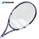 【沖縄県内（離島含）3，300円以上送料無料】バボラ Babolat 硬式テニスラケット 張り上げ済み ピュアドライブ ジュニア 25 ガールズ 140422J